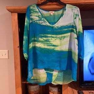 Extremely lightweight top.